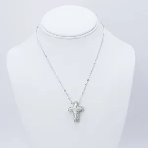 Faithful Glow Silver Necklace