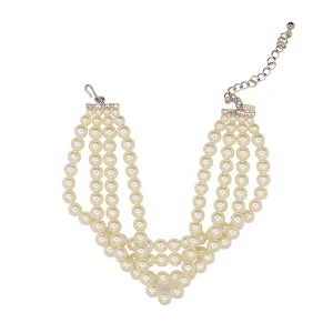 Four Row Pearl Choker