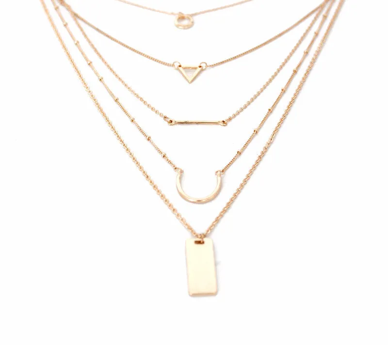 Geo Layer Necklace