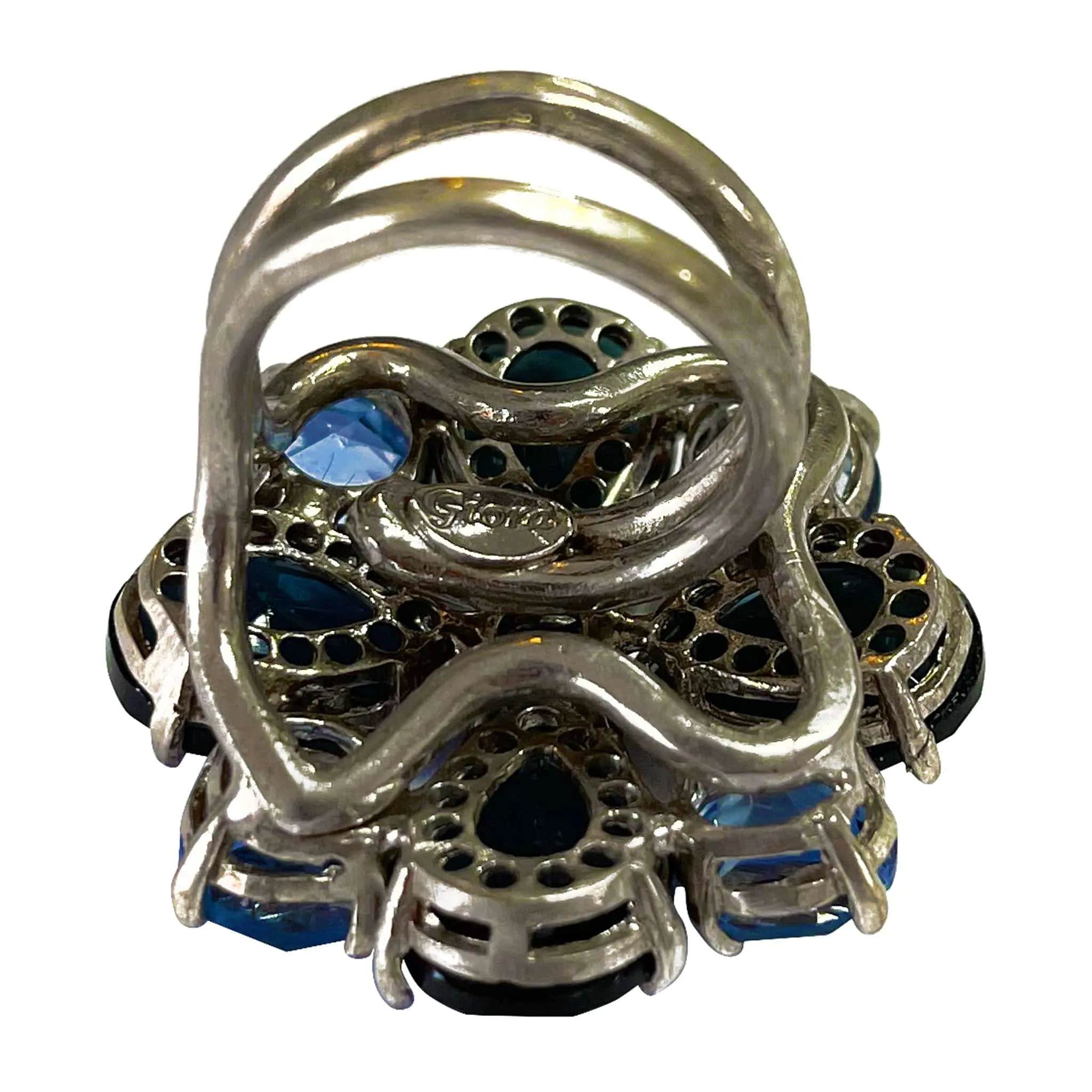 Giora' Cleopatra Fluid Precious Stones Ring