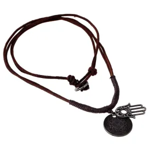 HandMade Braided  Leather Necklace
