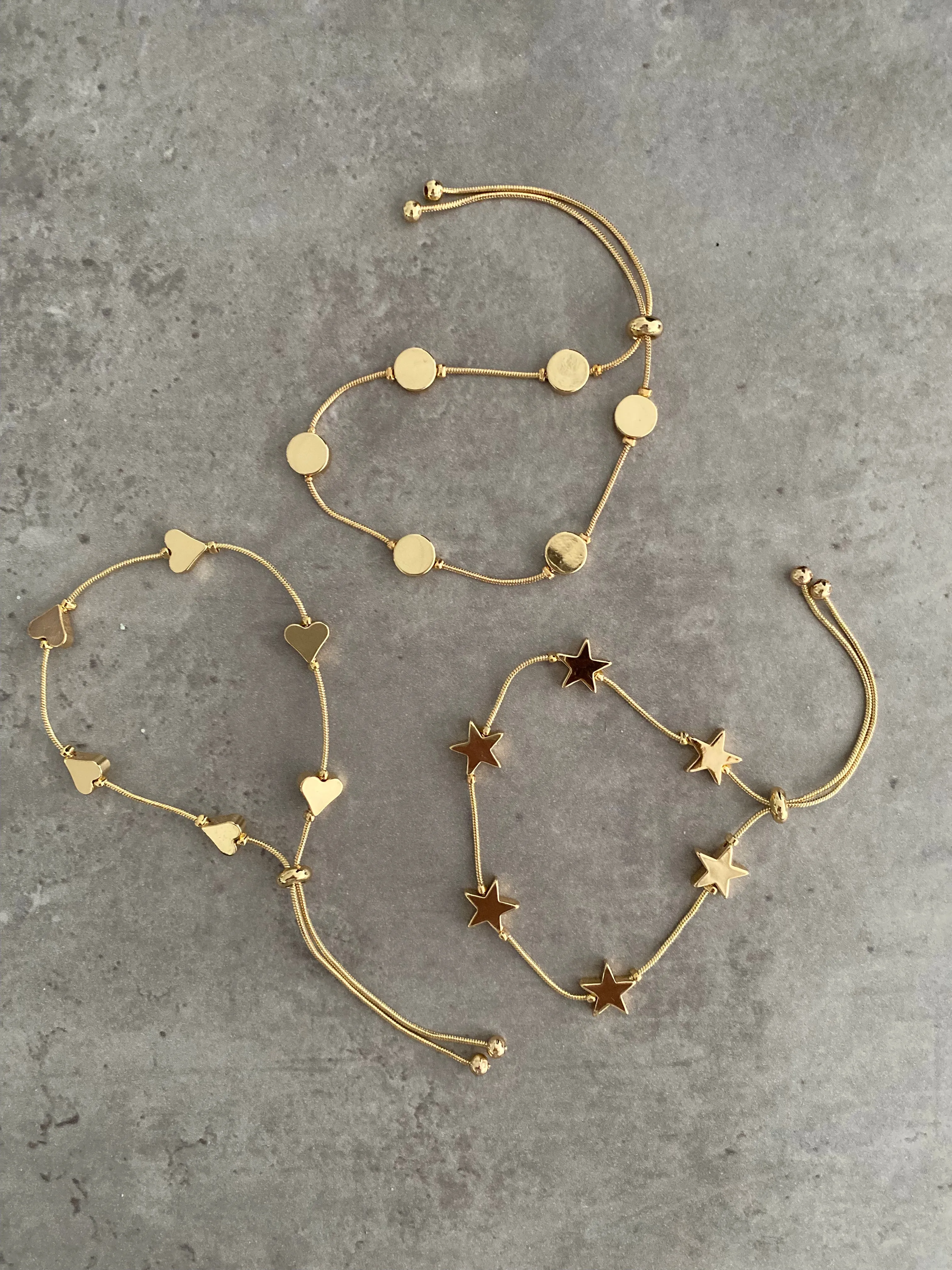 Happiness Stacker Bracelet - Gold