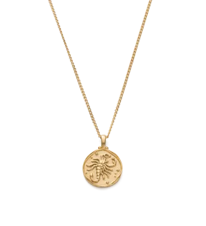 Kistin Ash Scorpio Zodiac Necklace