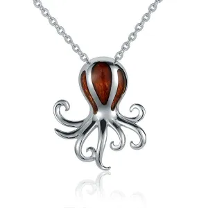 Koa Wood Pacific He’e Pendant