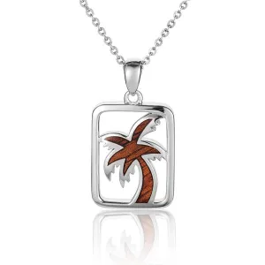 Koa Wood Tropical Breeze Pendant