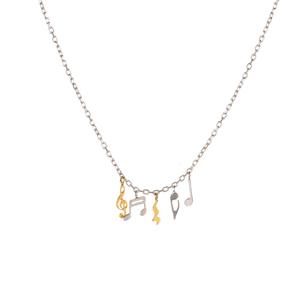 Musical Notes Necklace