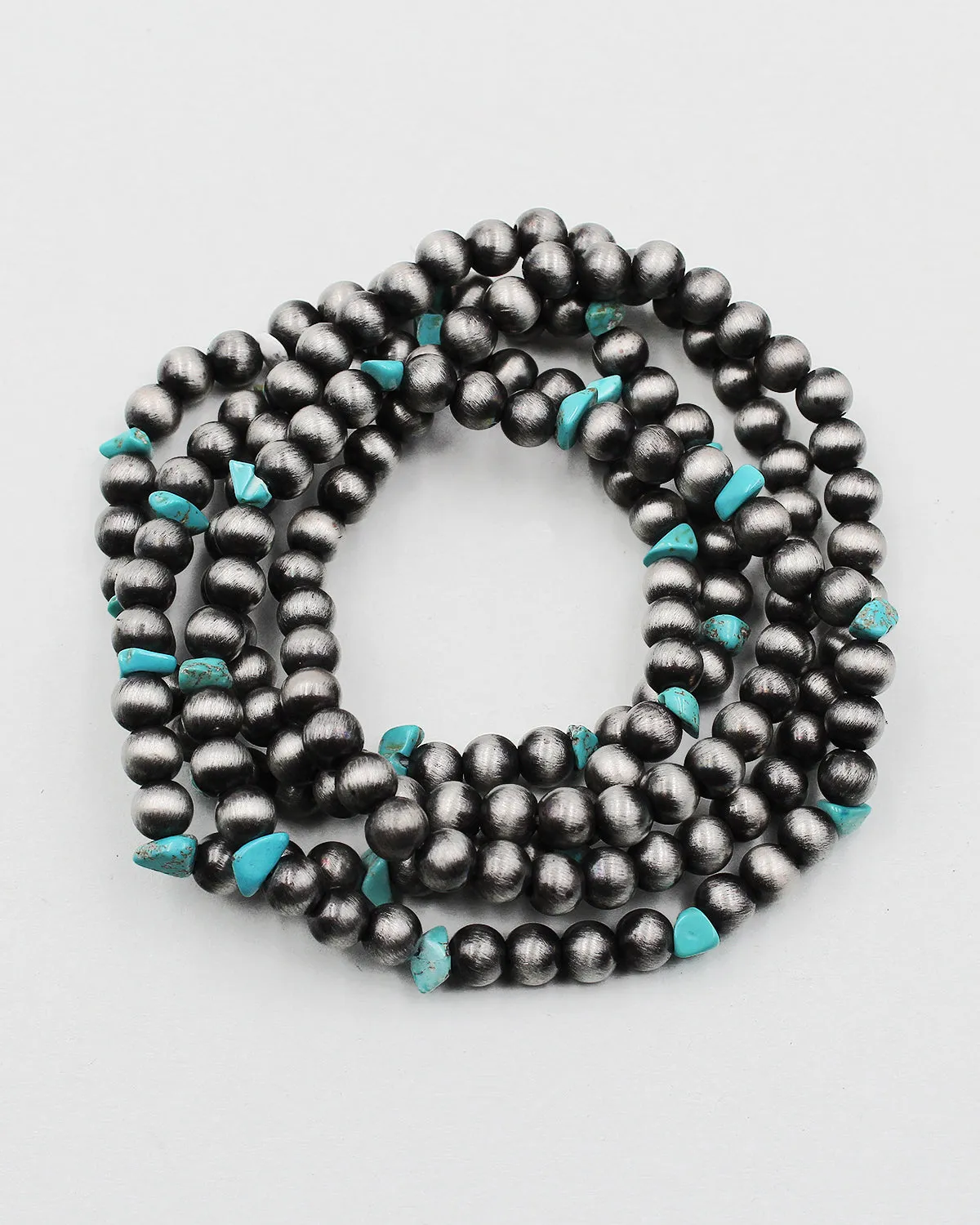 Navajo Pearl Multiple Layered Bracelet
