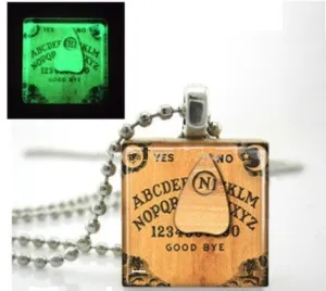 Ouija Glow Necklace with UV Light