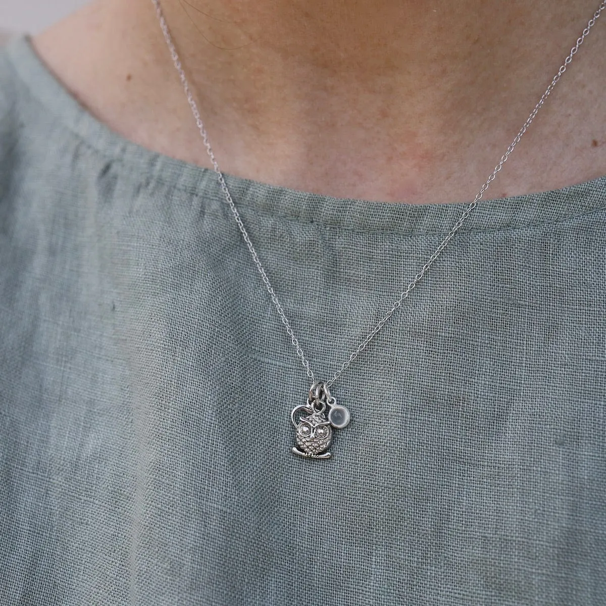 Owl You Need is Love Necklace