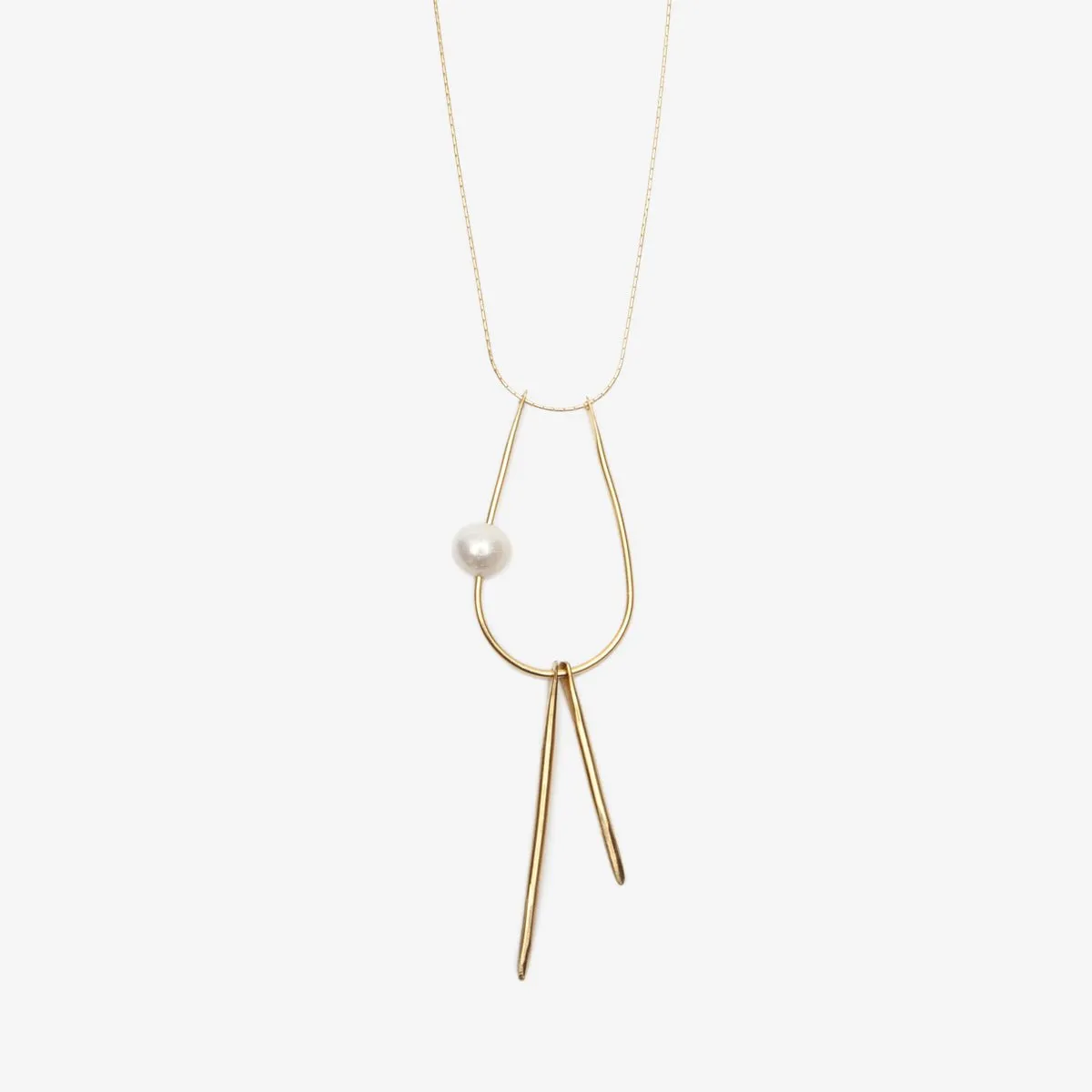 Pearl and Talon Necklace