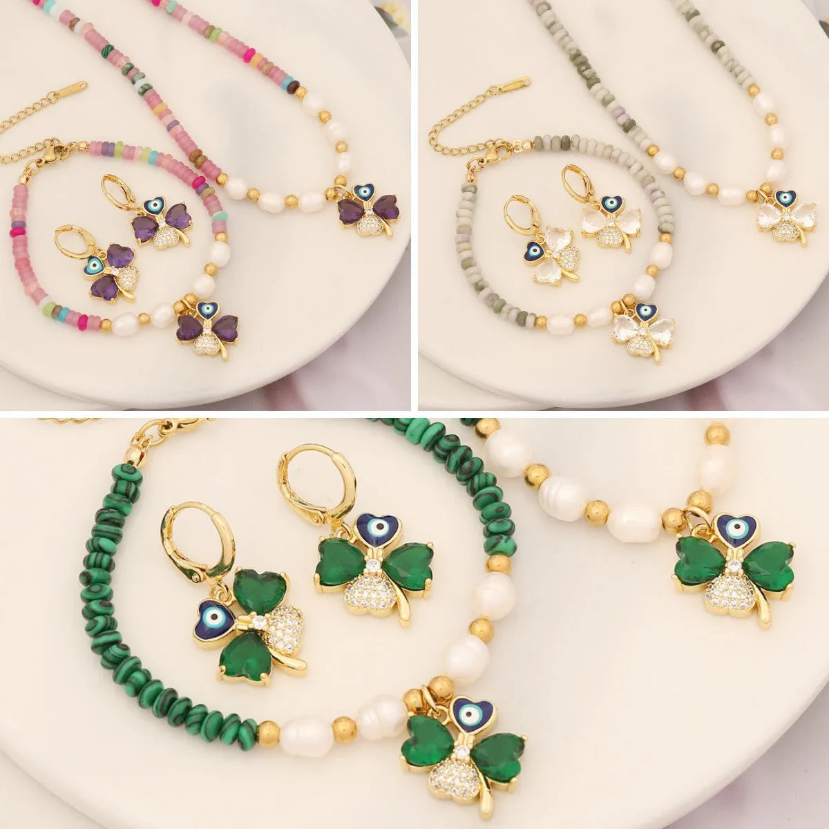 Pearl Flower Pearl Handmade Necklaces