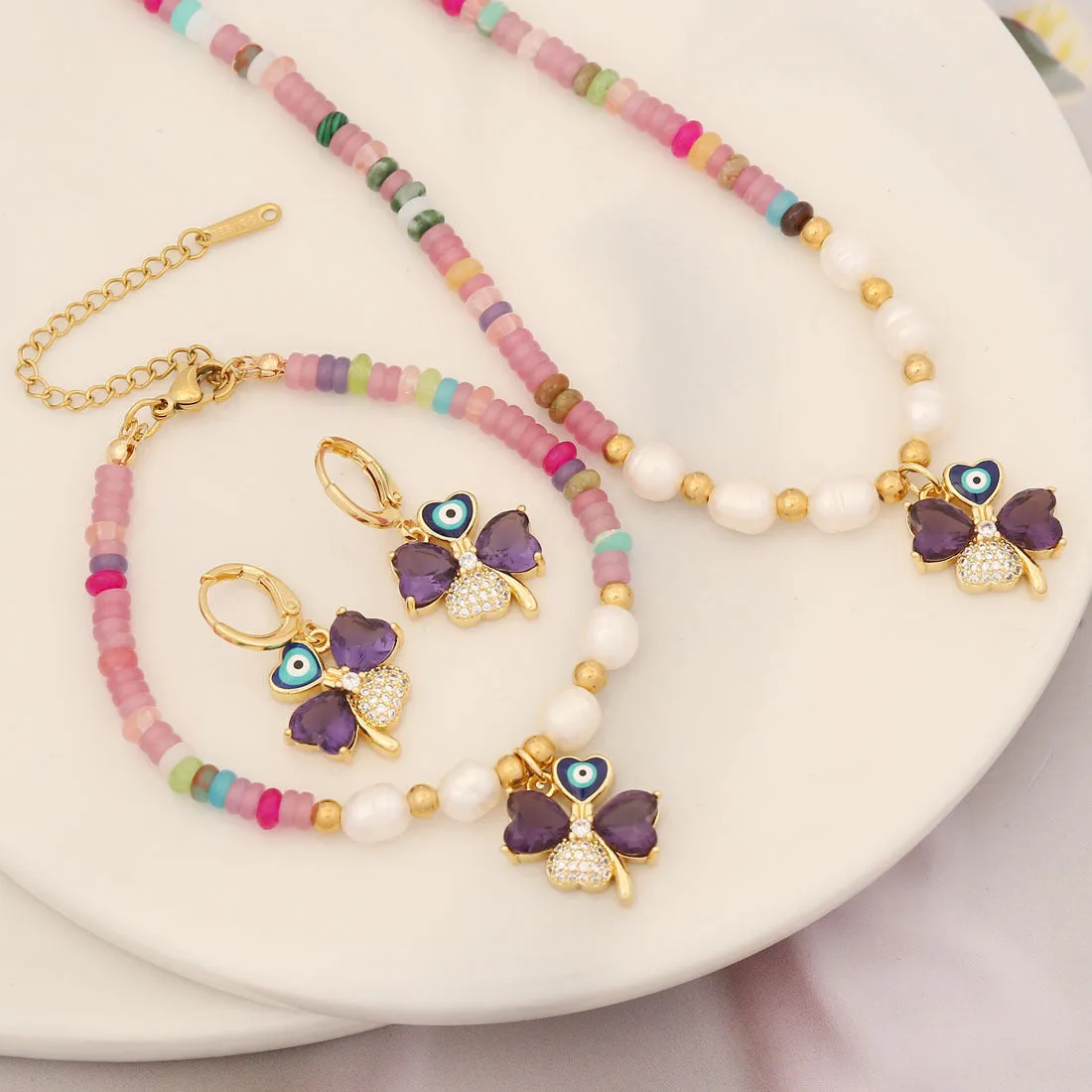 Pearl Flower Pearl Handmade Necklaces