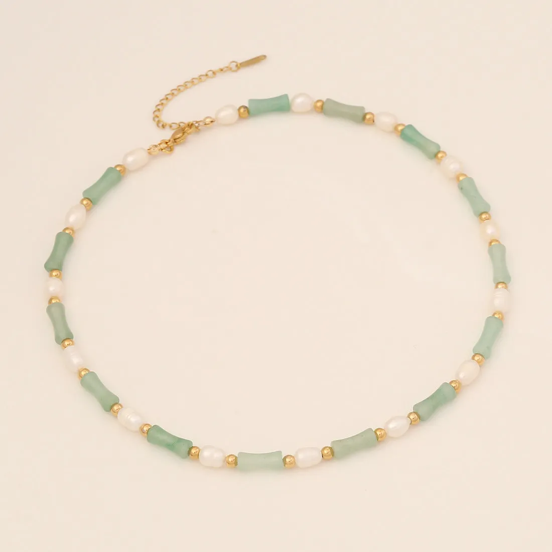 Pearl Leaf Jade Handmade Necklaces