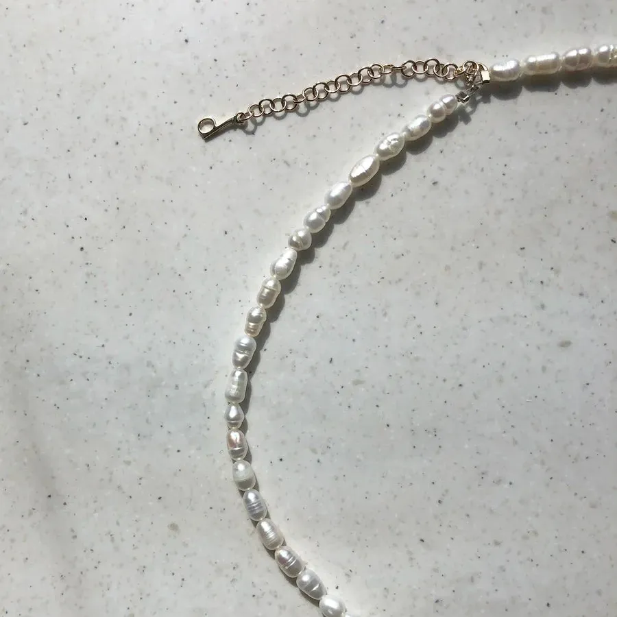Pearl Of Transformation Pearl Choker (14K Gold)