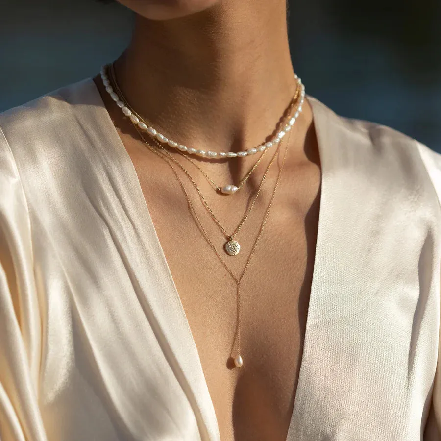 Pearl Of Transformation Pearl Choker (14K Gold)