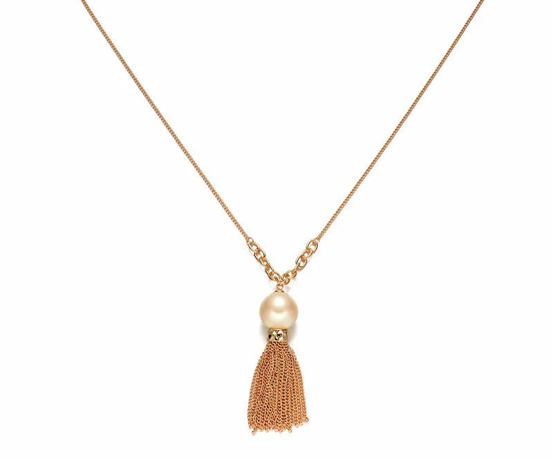 Pearl Tassel Necklace