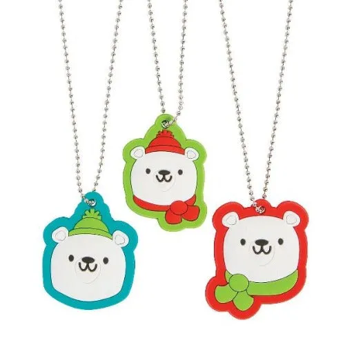 Polar Bear Charm Necklaces