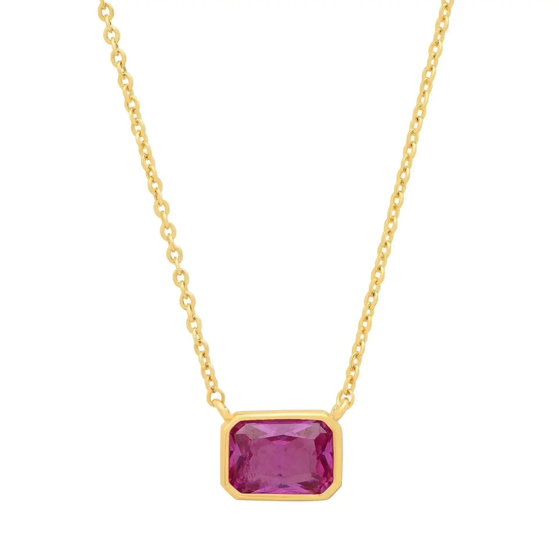 Retro Hip-hop Multicolour Crystal Pendant Necklace for Women