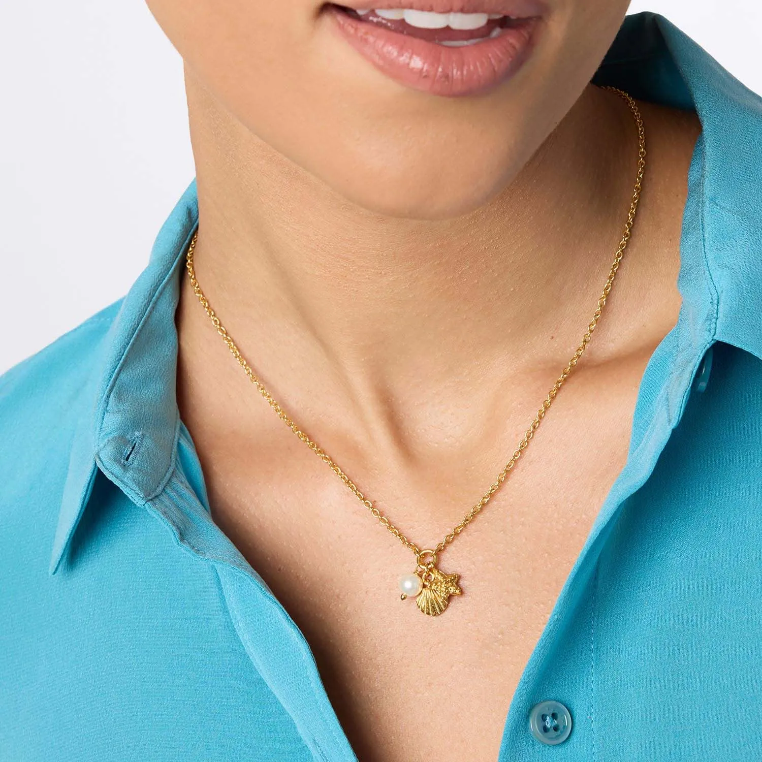 Sanibel Trio Delicate Necklace
