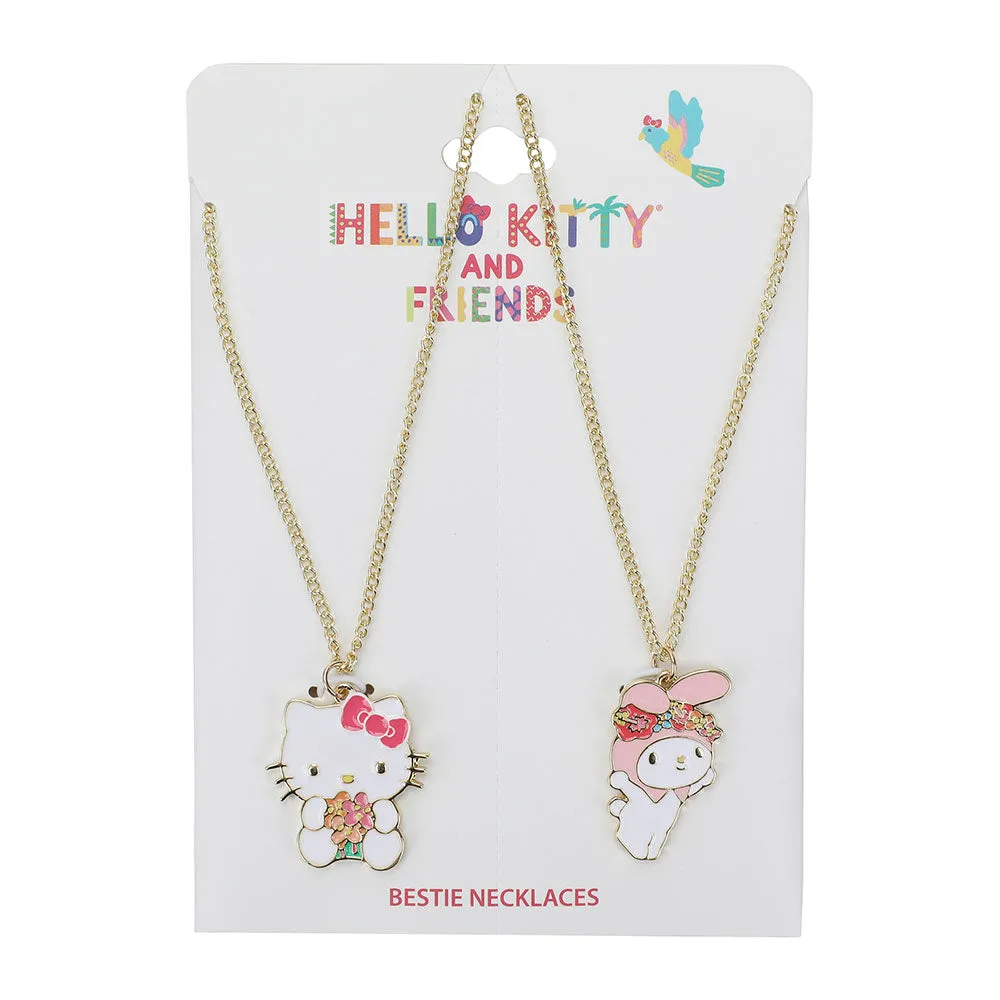 Sanrio Hello Kitty & My Melody Bestie Charm Necklaces