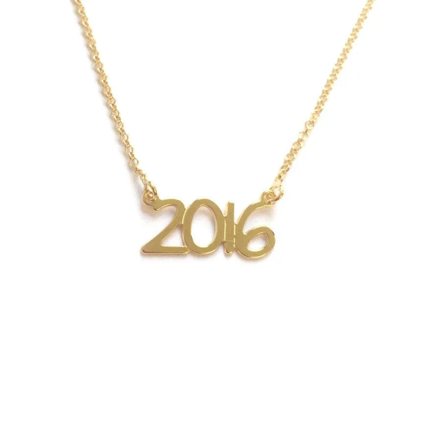 Save the Date Necklace