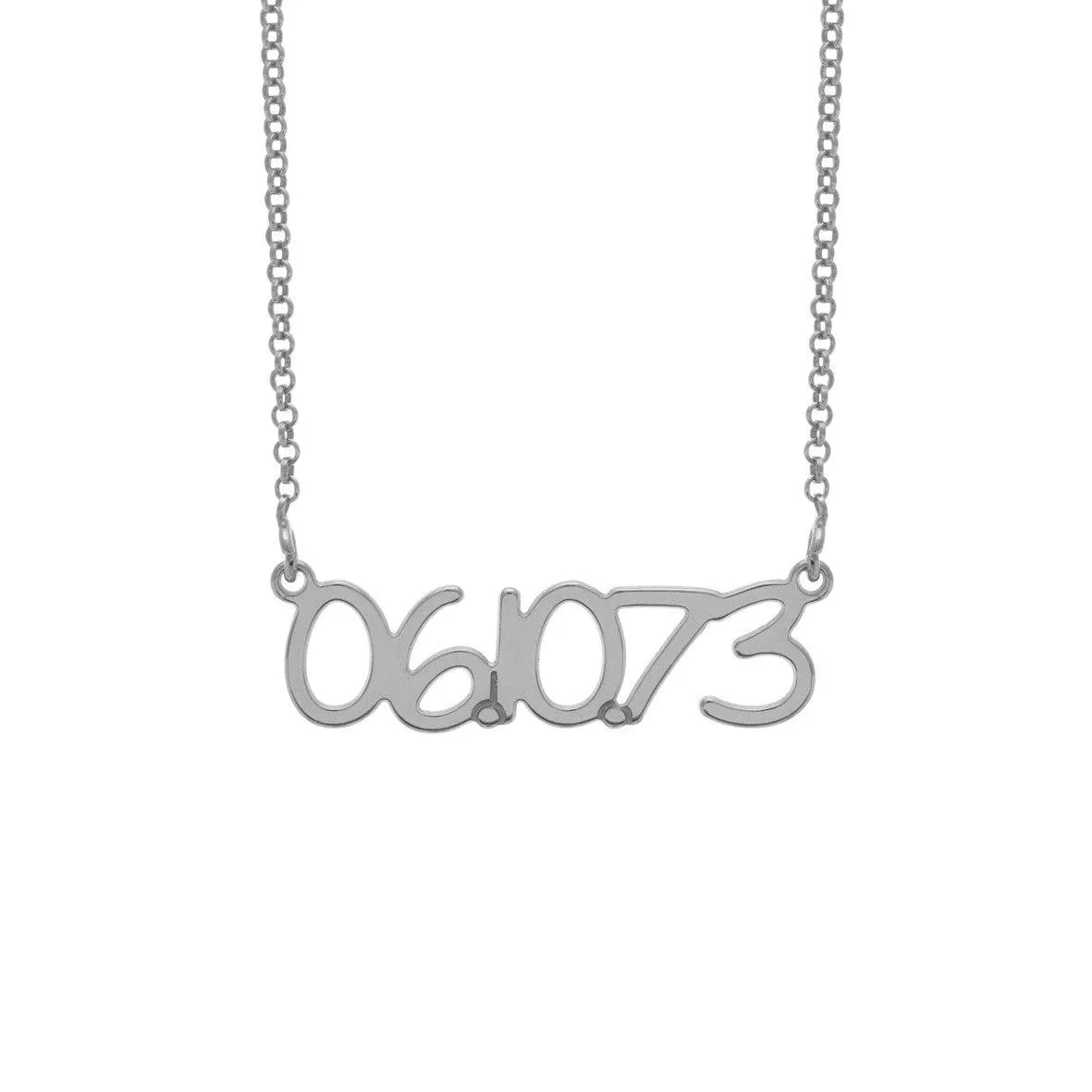 Save the Date Necklace
