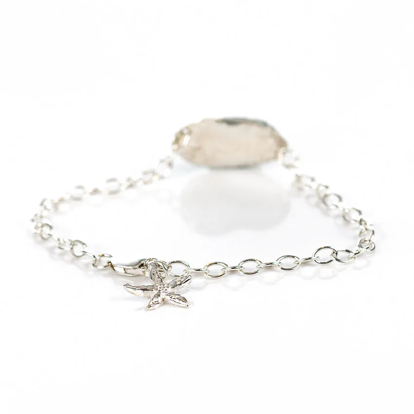 Sea Glass Textured Bracelet