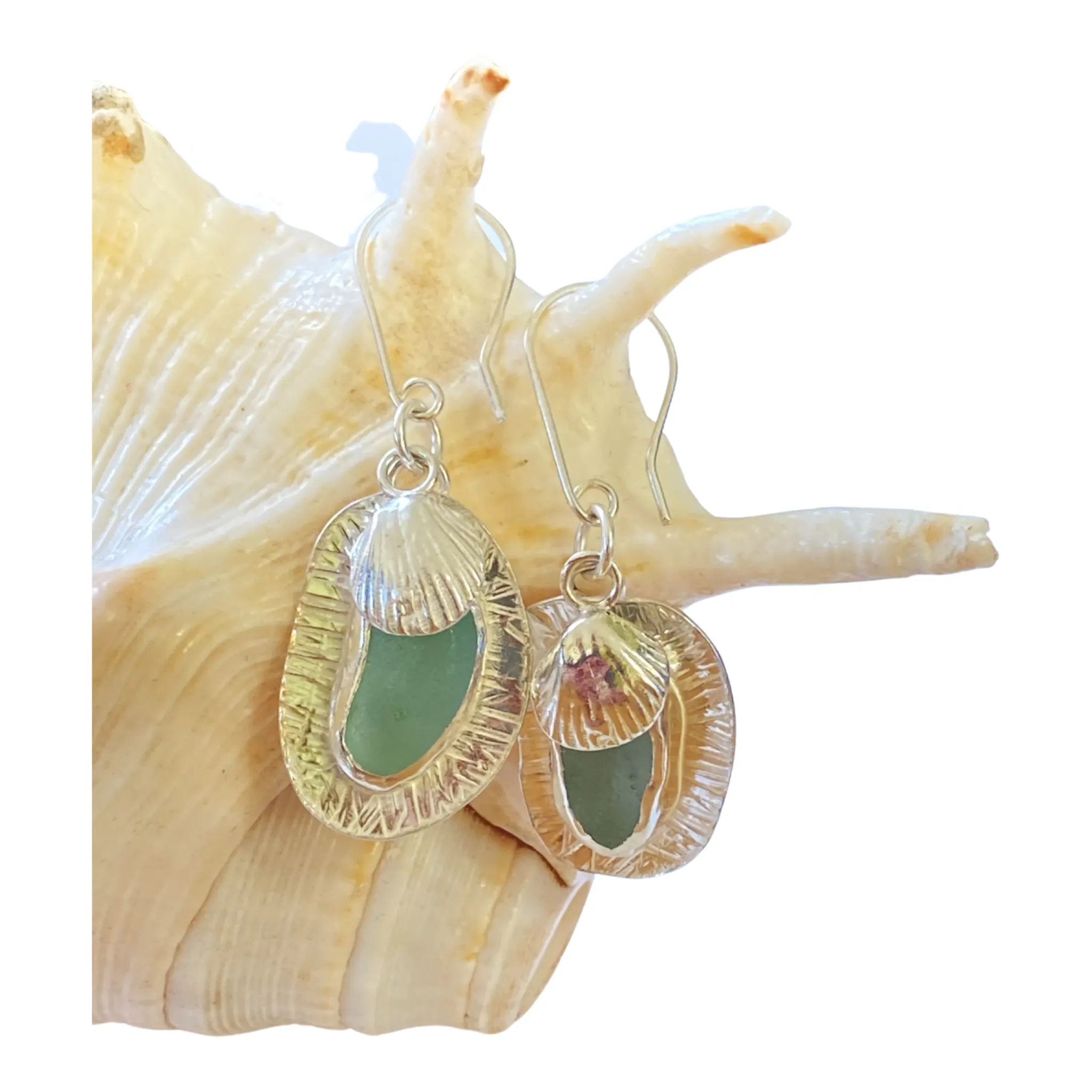 Sea Glass Textured Bracelet