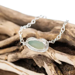 Sea Glass Textured Bracelet