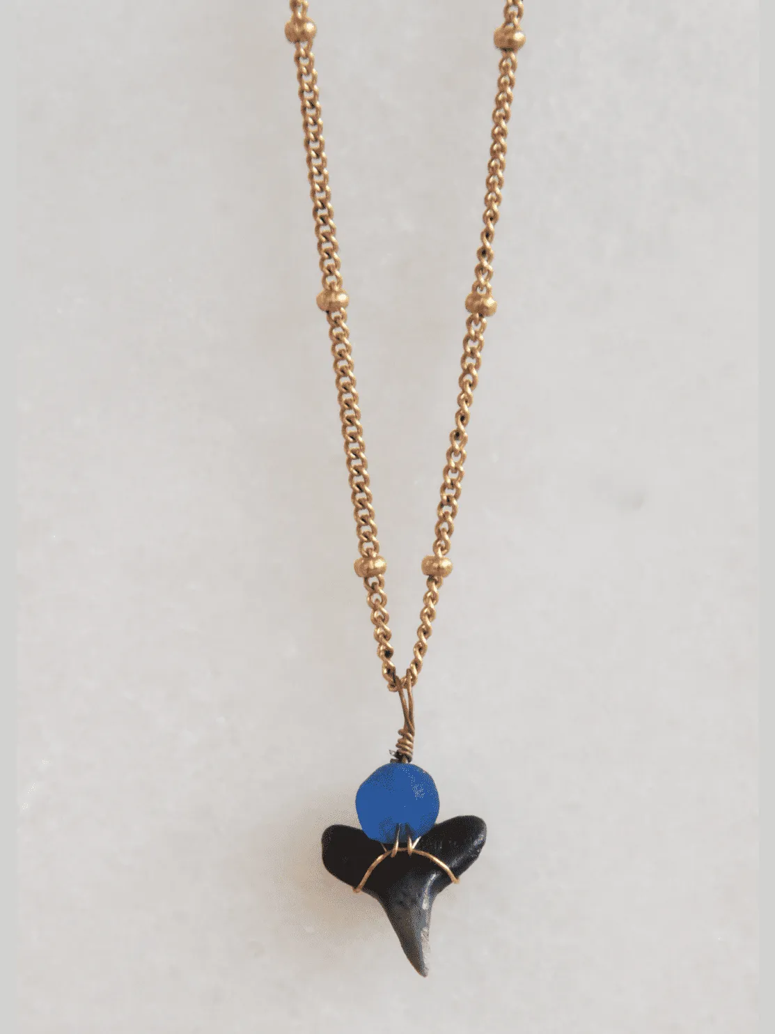 Shark Tooth Necklaces- Handmade by MSC