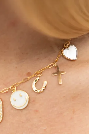 Simple Cross Charm - 14K GF
