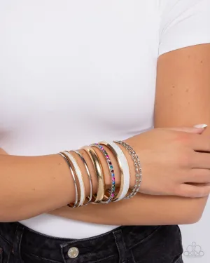Smoldering Stack - Multi  Paparazzi Accessories