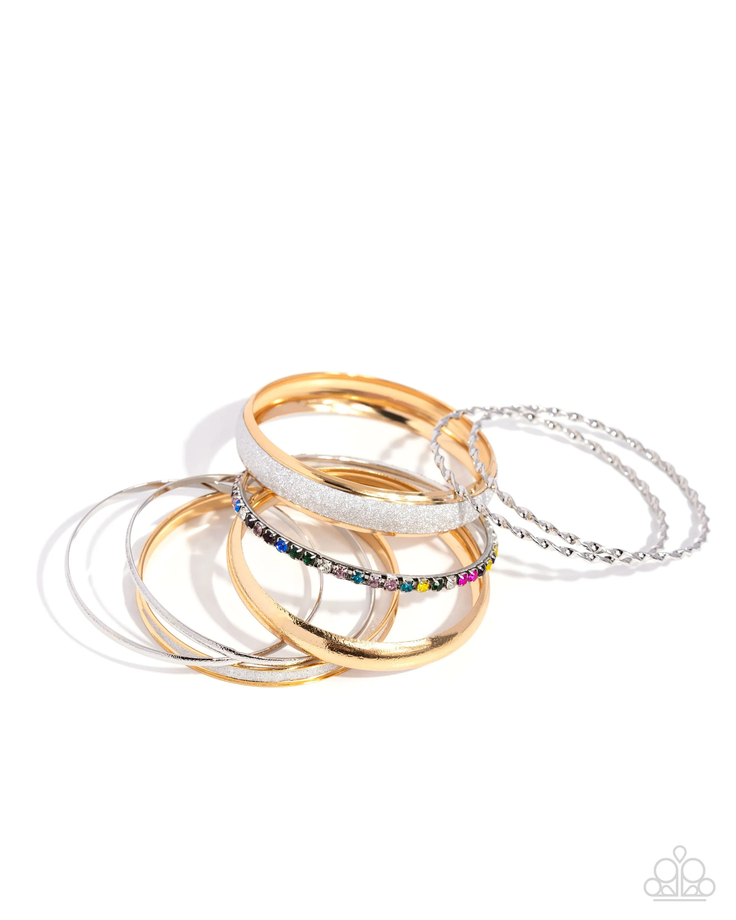 Smoldering Stack - Multi  Paparazzi Accessories