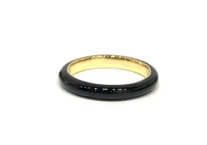 Smooth Enamel Ring