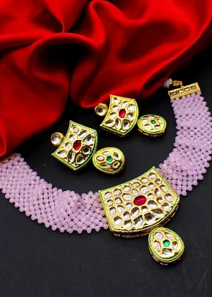 STYLISH KUNDAN NECKLACE
