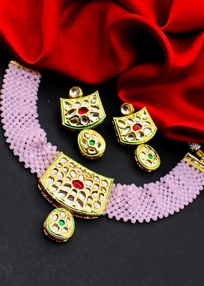 STYLISH KUNDAN NECKLACE