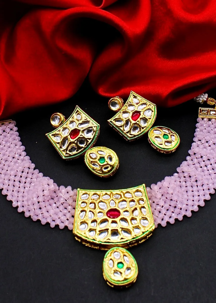 STYLISH KUNDAN NECKLACE