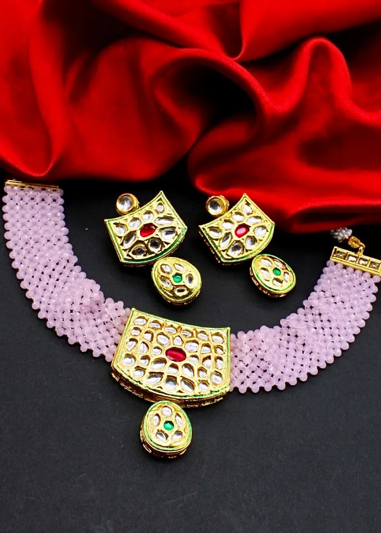 STYLISH KUNDAN NECKLACE