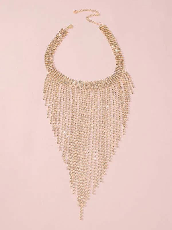 Tasseled Dainty Necklace Necklaces Accessories
