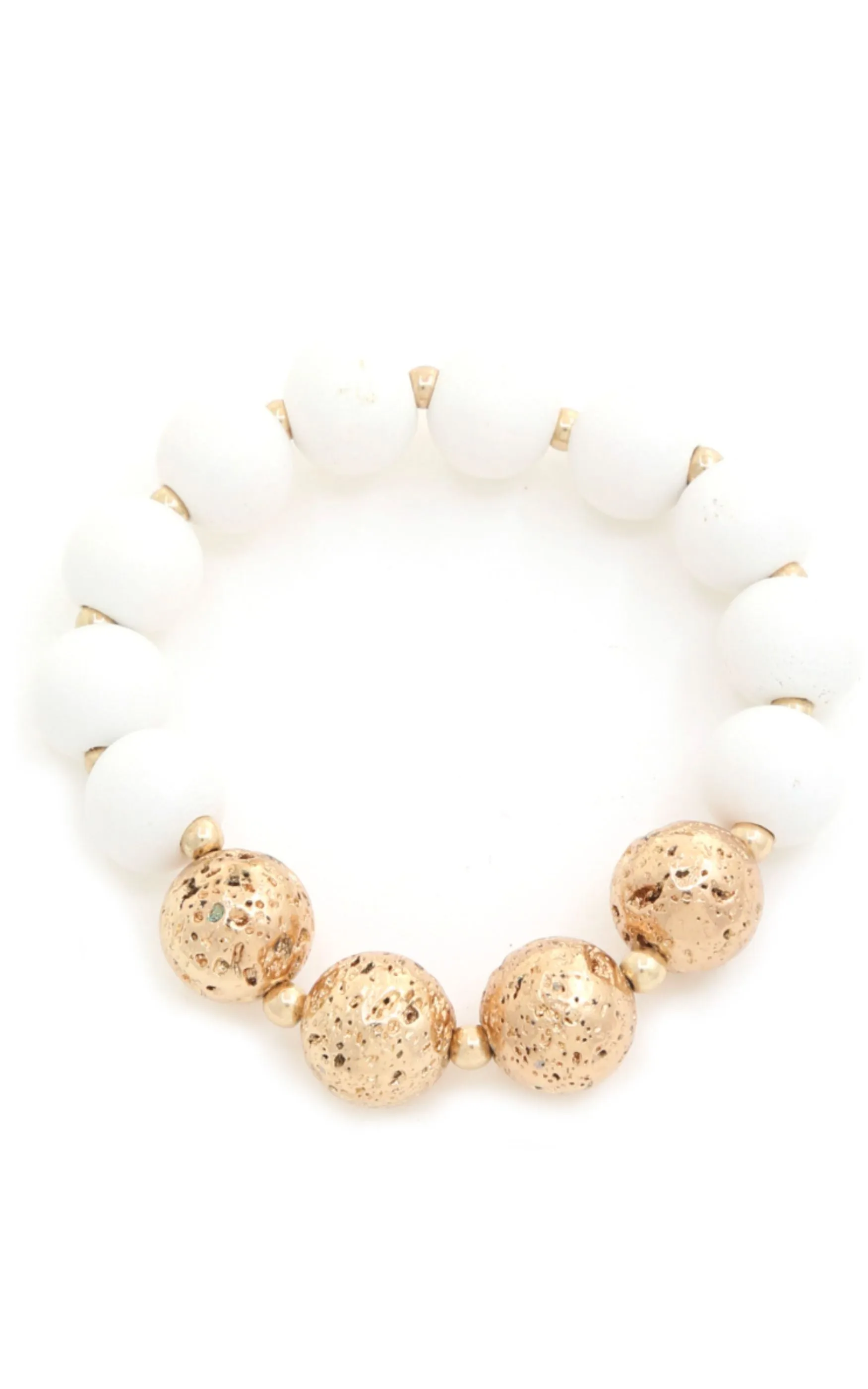 Textured Beaded Bracelet - Final Sale