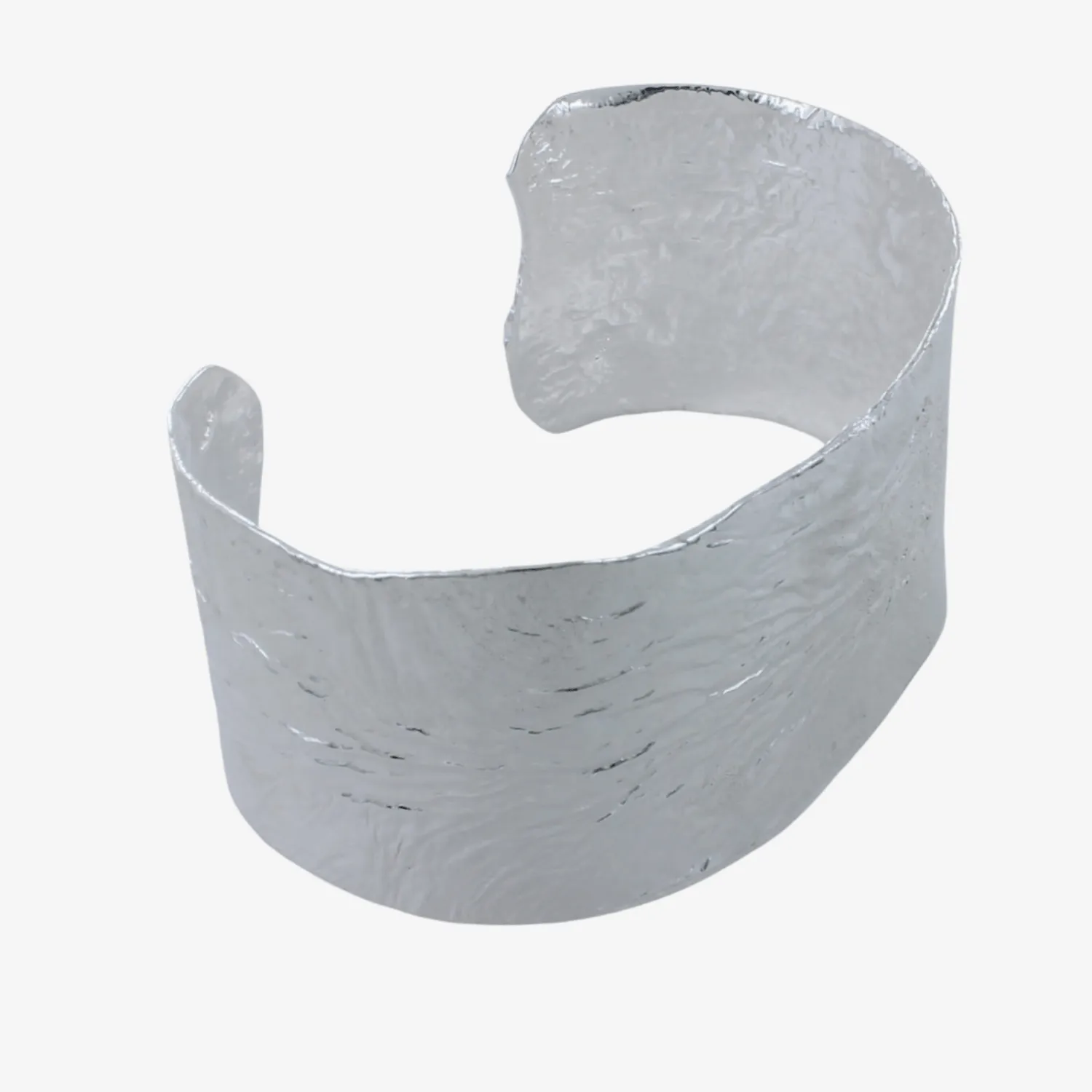 Textured Sterling Silver Cuff