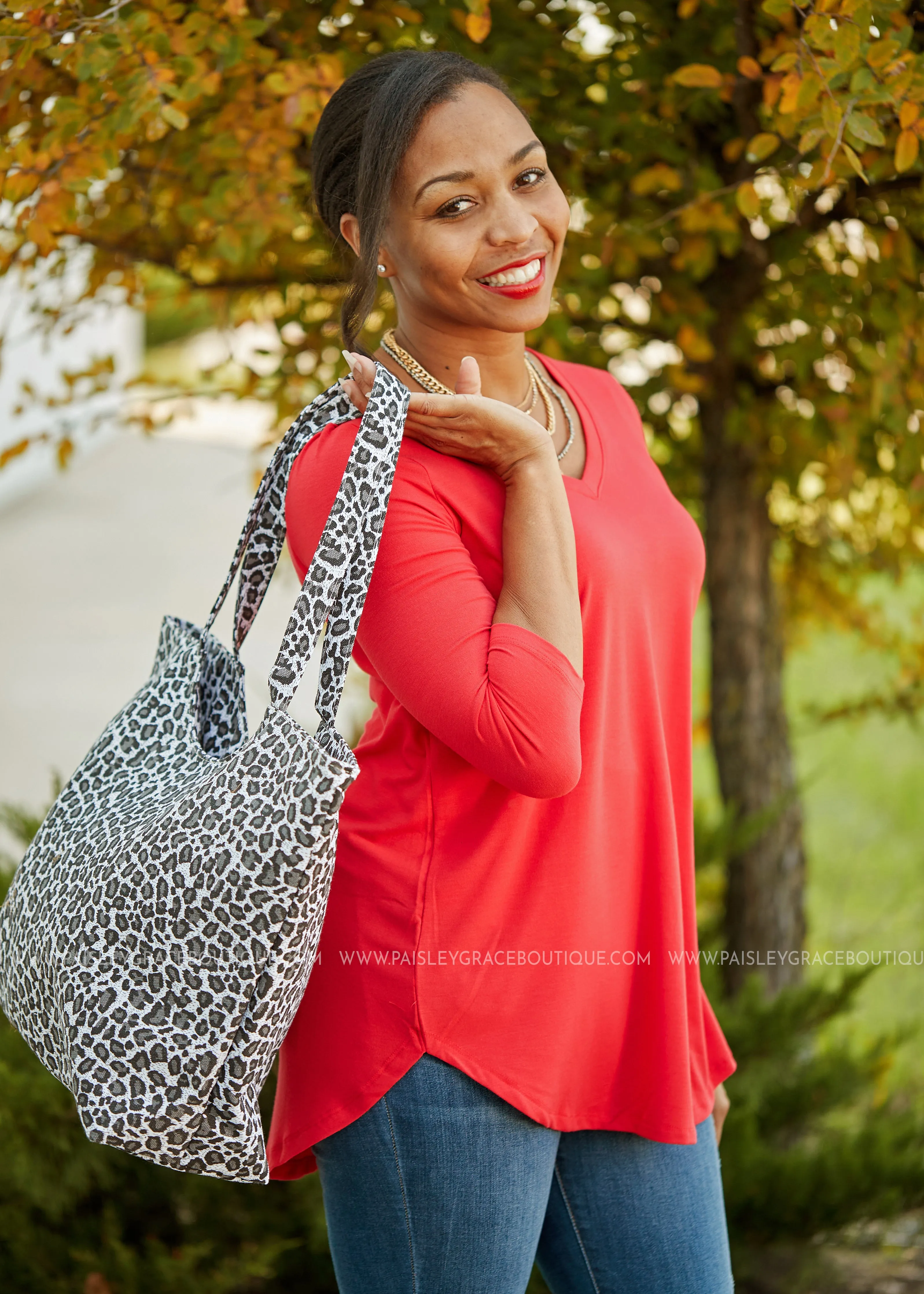 The Haven Top- RED  - FINAL SALE