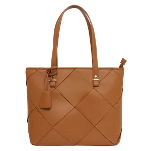 Toga Handbag in Tan Smooth