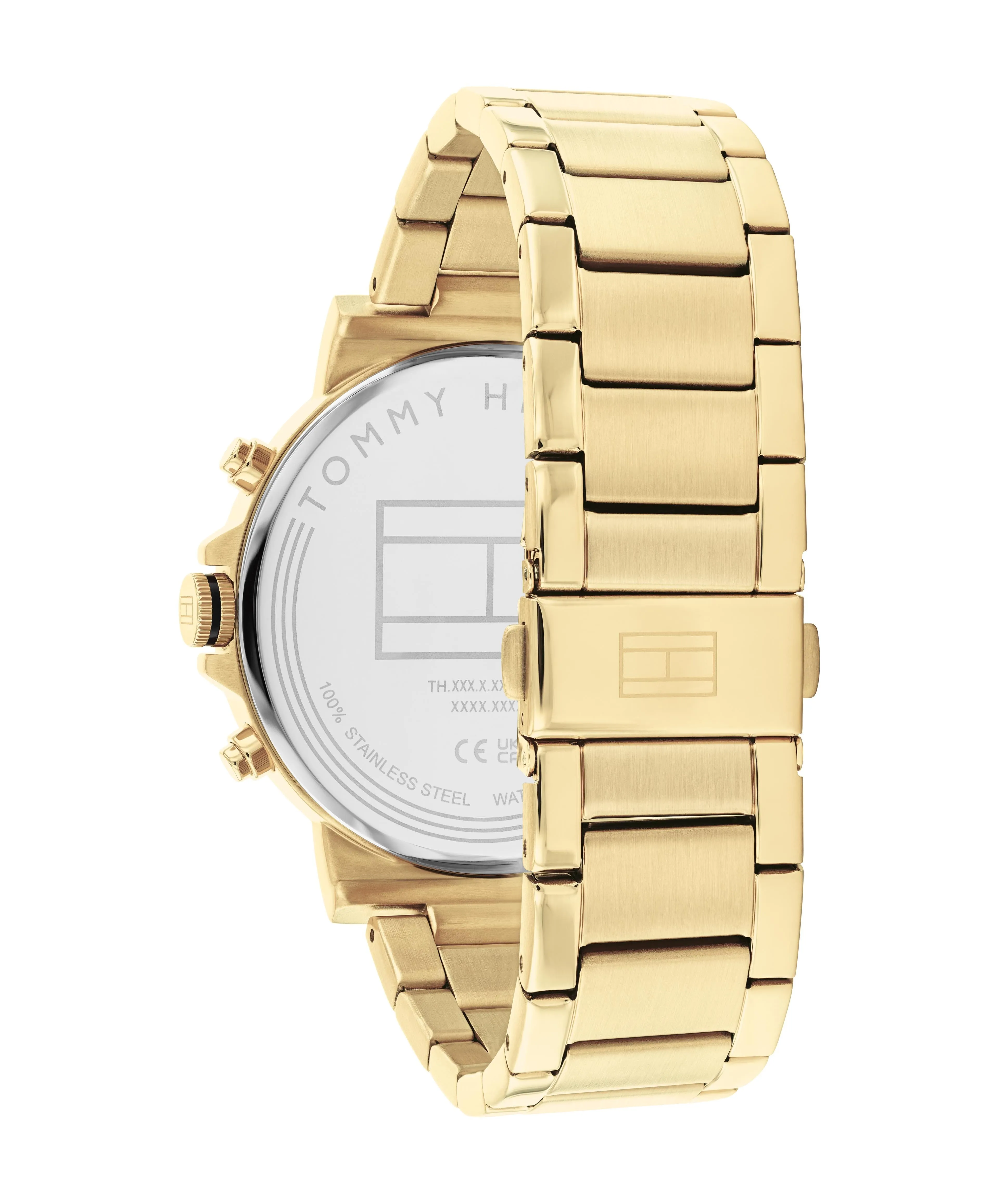 Tommy Hilfiger Tyson Ionic Plated Thin Gold Steel Champagne Dial Men's Watch 1710611