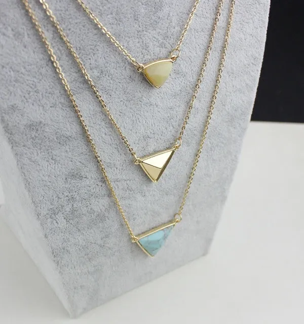 Triangle Layer Necklace