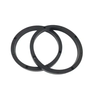 US 1-2Pairs 6.5'' Plastic Speaker Spacer Rings Subwoofer Custom Mounting Adapter