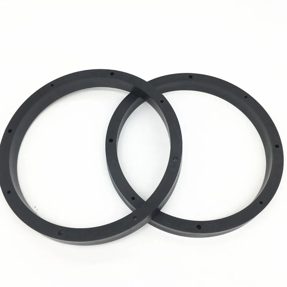US 1-2Pairs 6.5'' Plastic Speaker Spacer Rings Subwoofer Custom Mounting Adapter