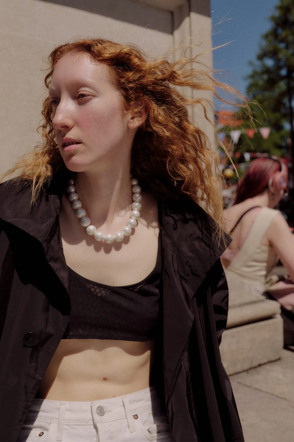 What's the Big Idea? - Pearl and Gold Vermeil Necklace