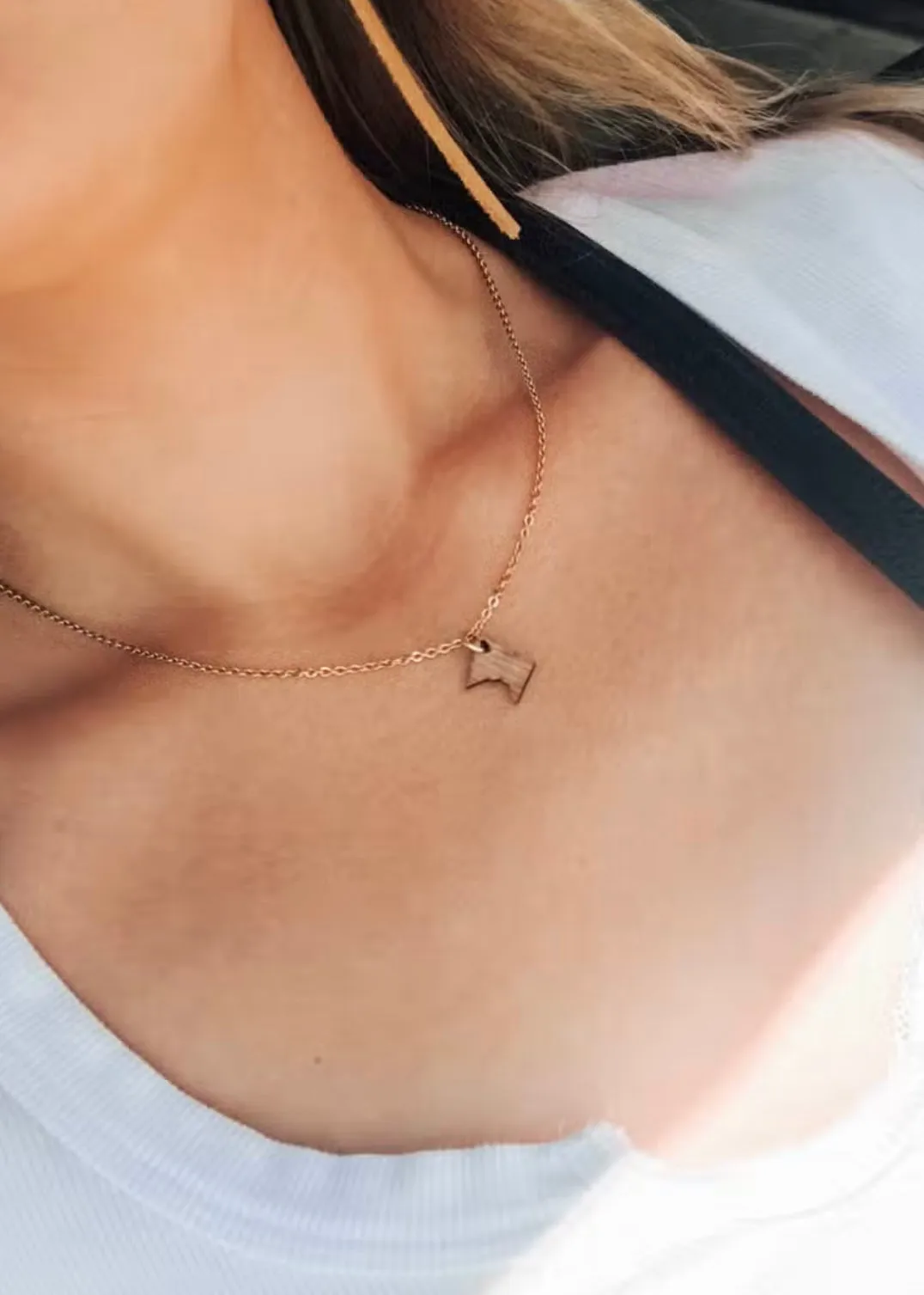 Wood MN Cecelia Necklace