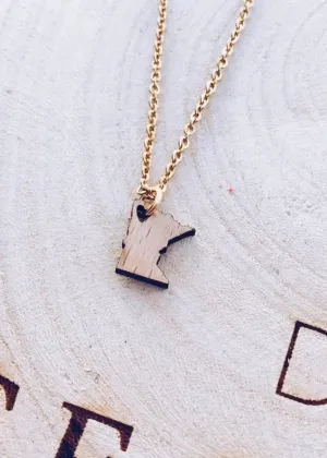 Wood MN Cecelia Necklace